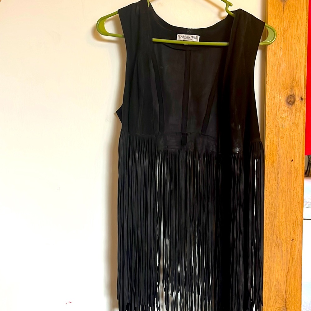LAMARQUE from Saks Leather Vest